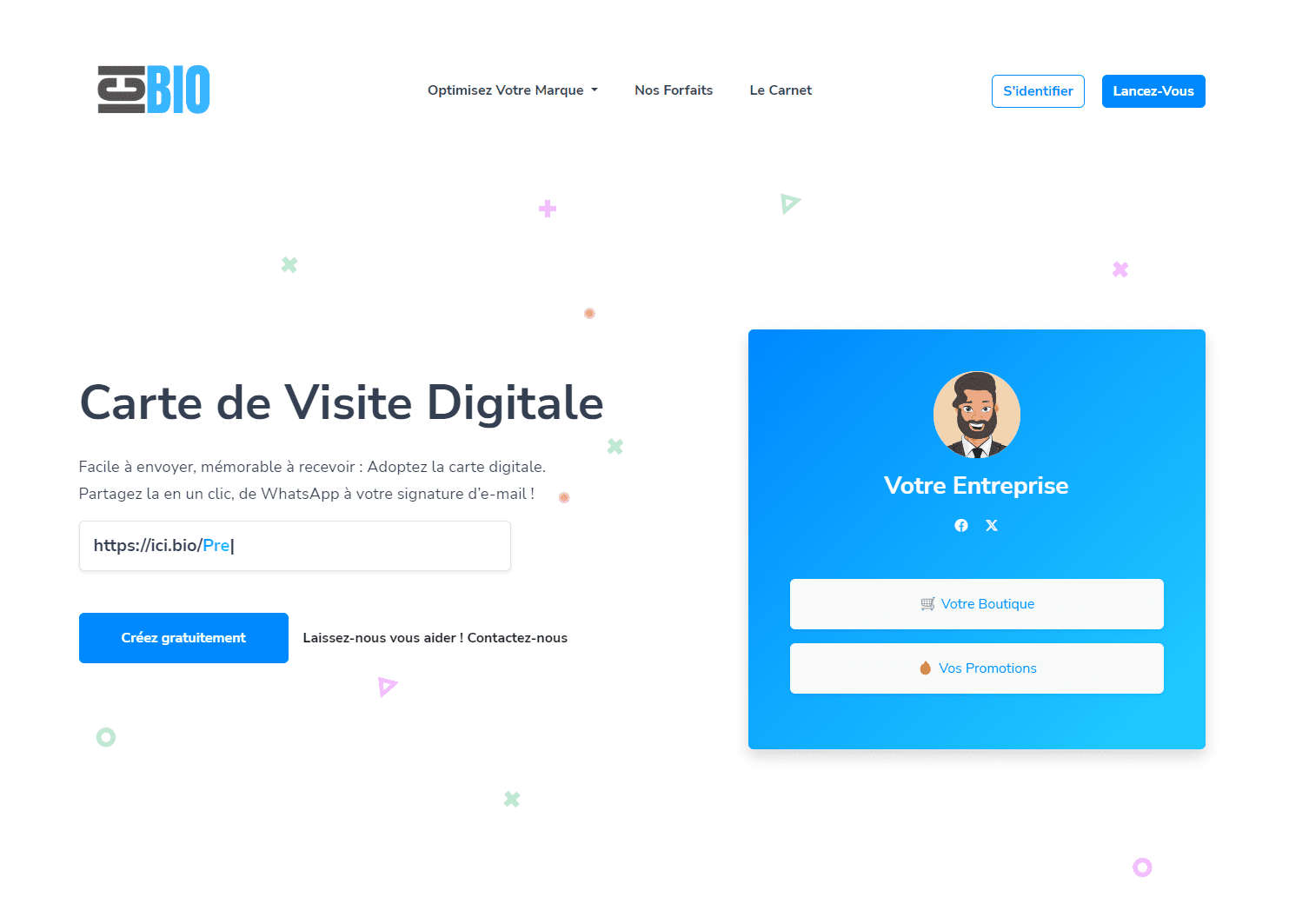 Site internet IciBio
